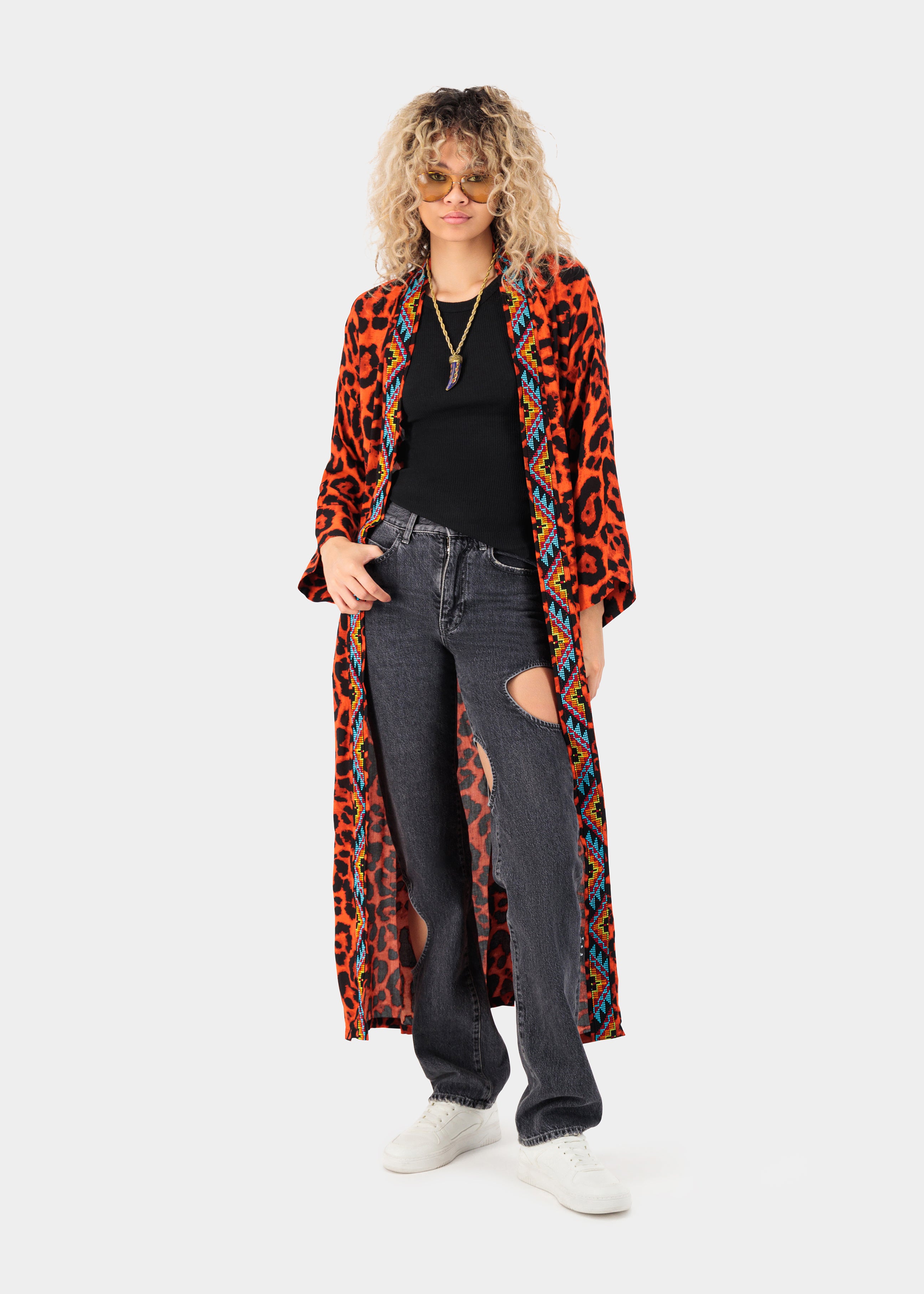 Ruby Roo Kimono  X Kaleidoscope