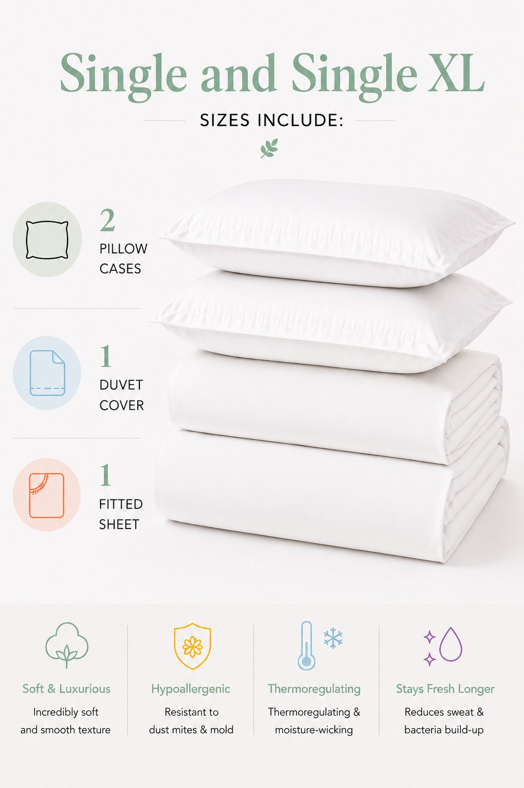 Better Snooze OEKO-TEX® Bamboo Bedsheets Set