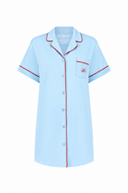 Slumber Night Dress OEKO-TEX® Bamboo – Light Blue