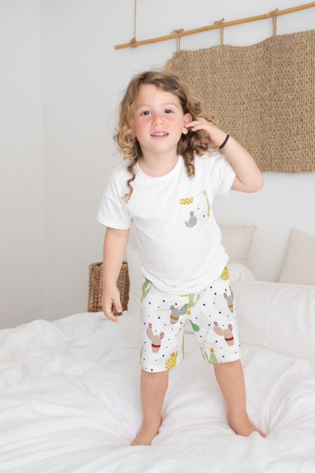 Cacti Shorts Set OEKO-TEX® Bamboo