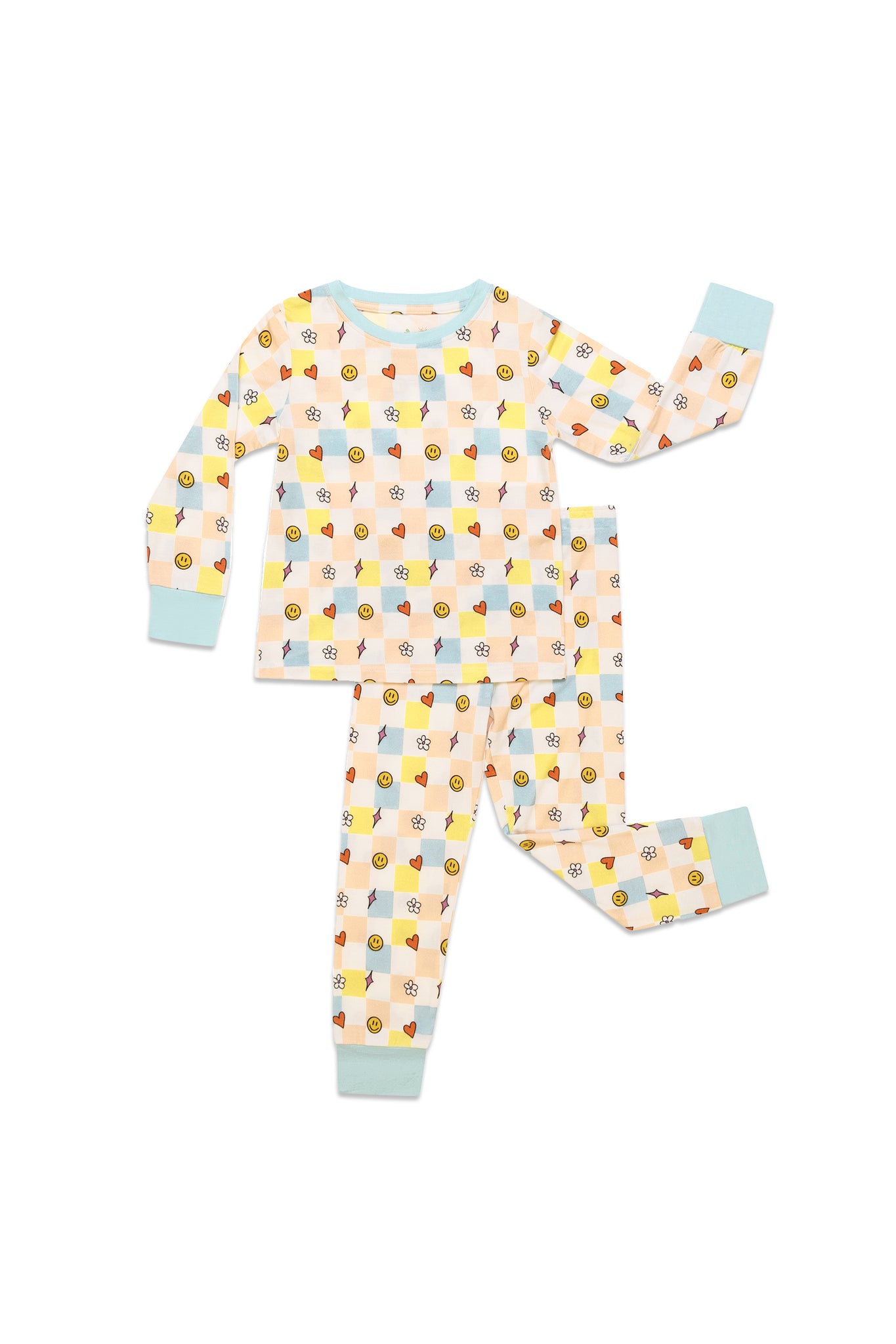 Check pants set OEKO-TEX® Bamboo