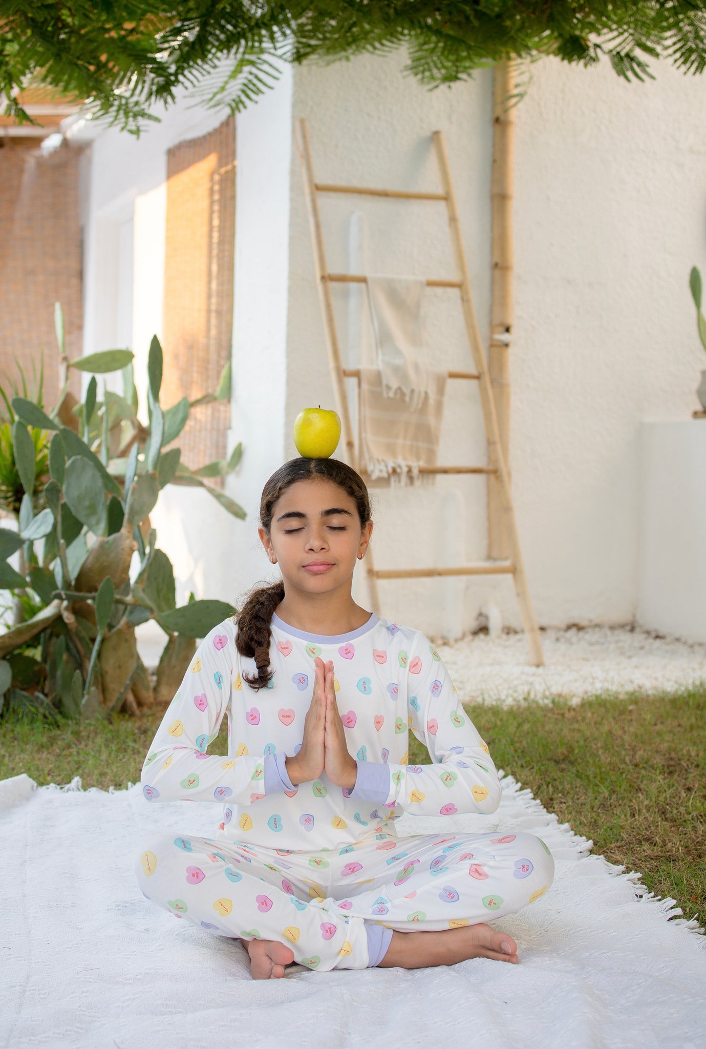 Candy Heart Pants set OEKO-TEX® Bamboo