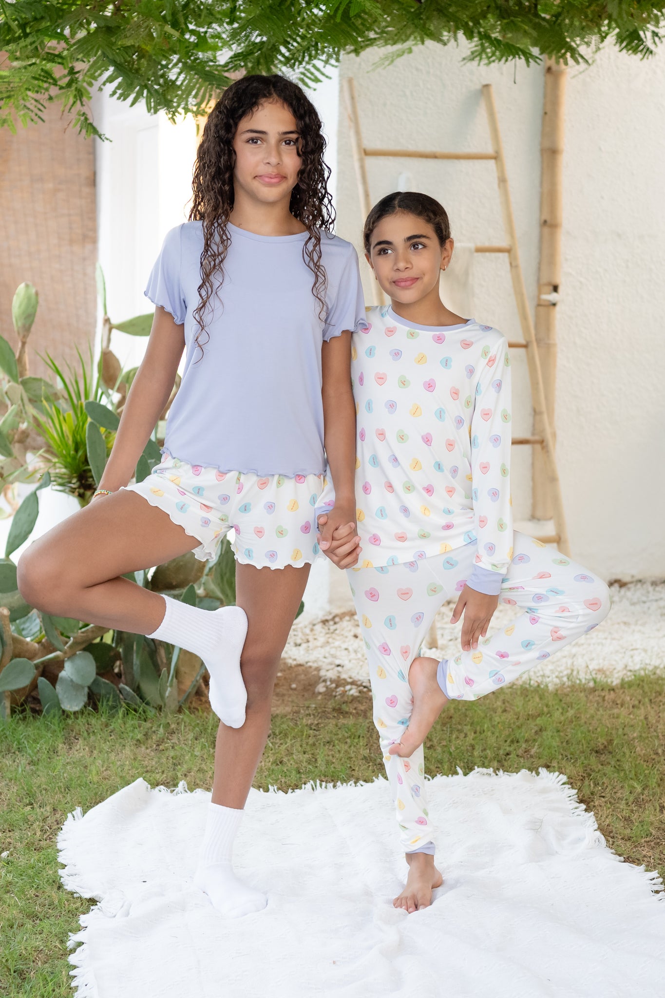 Candy Heart Pants set OEKO-TEX® Bamboo