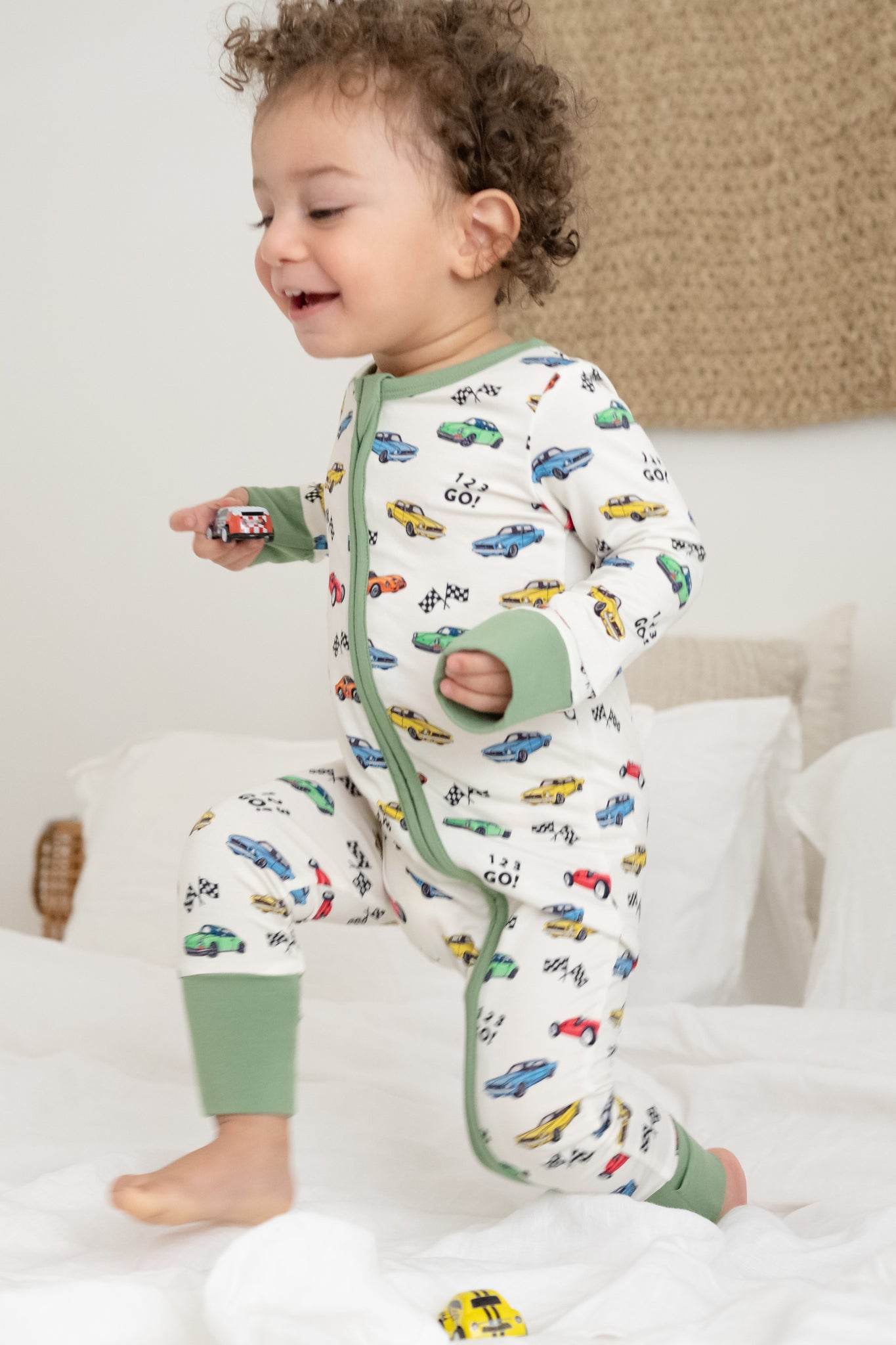 Cars Zippy Onesie OEKO-TEX® Bamboo