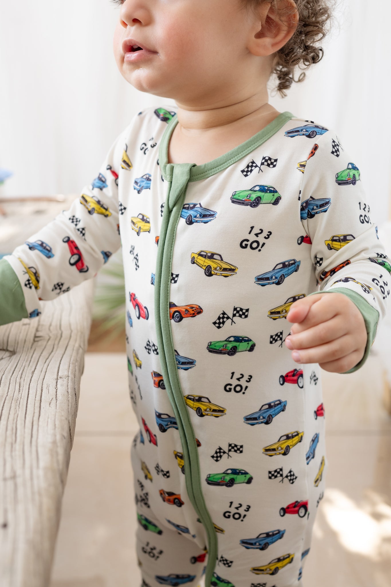 Cars Zippy Onesie OEKO-TEX® Bamboo