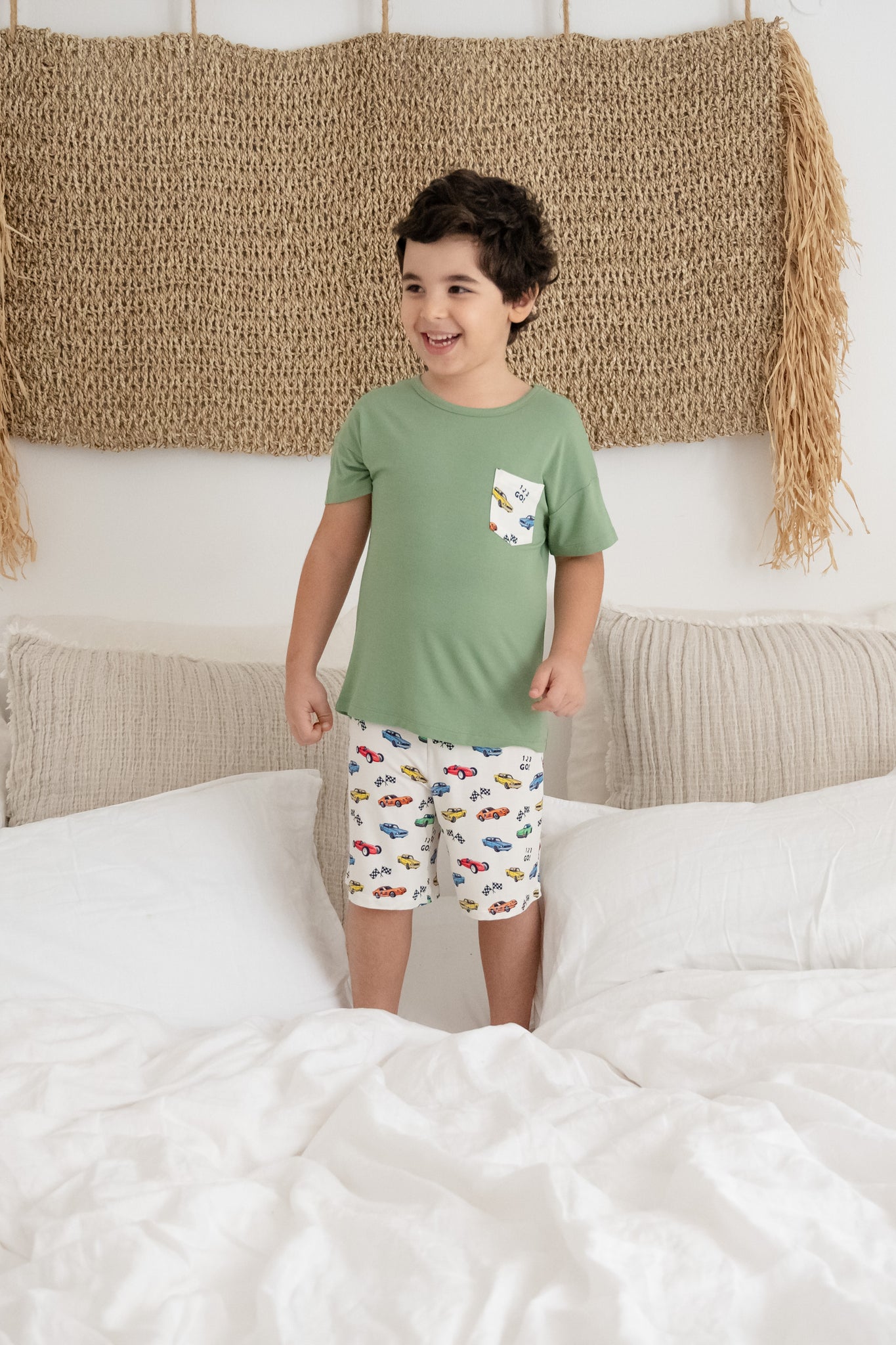 Cars Shorts Set OEKO-TEX® Bamboo