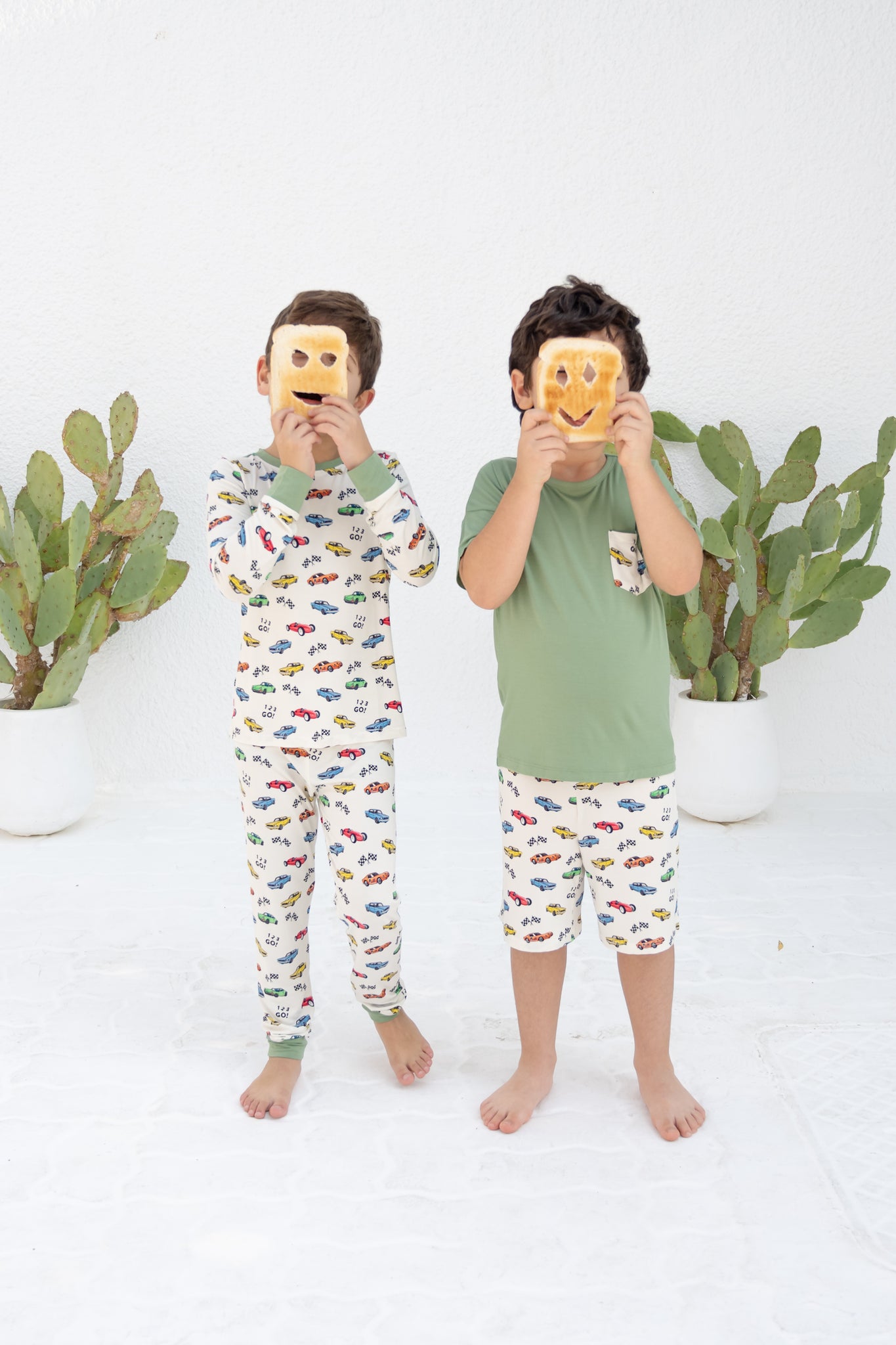 Cars Shorts Set OEKO-TEX® Bamboo