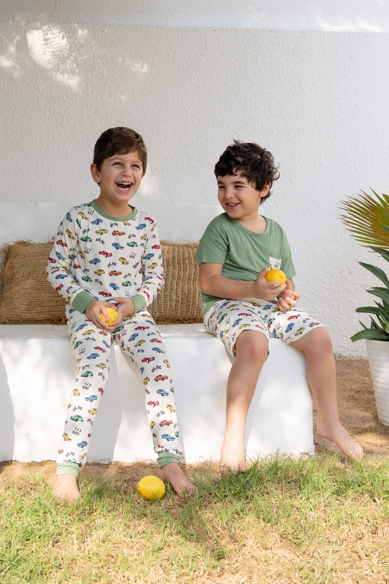 Cars Shorts Set OEKO-TEX® Bamboo