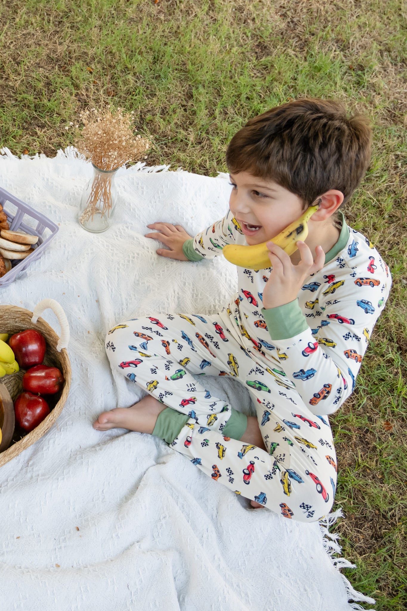 Cars Pants Set OEKO-TEX® Bamboo