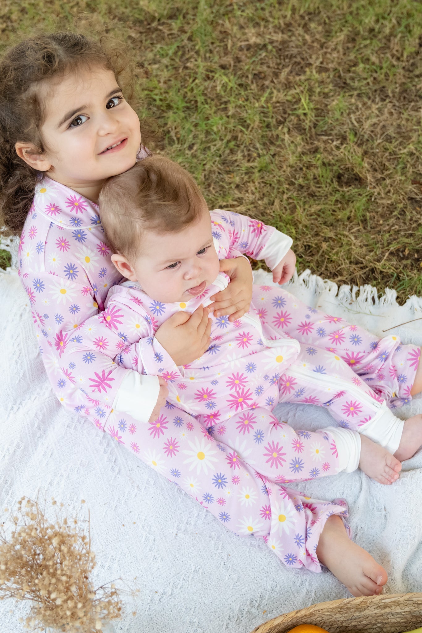 Flower Power Zippy Onesie OEKO-TEX® Bamboo