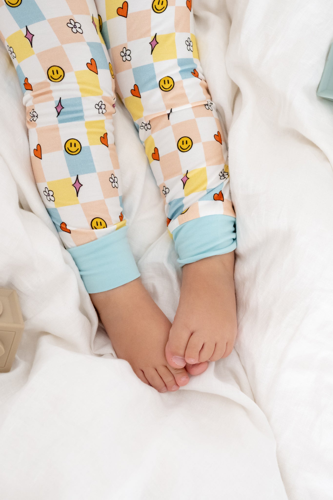Check pants set OEKO-TEX® Bamboo