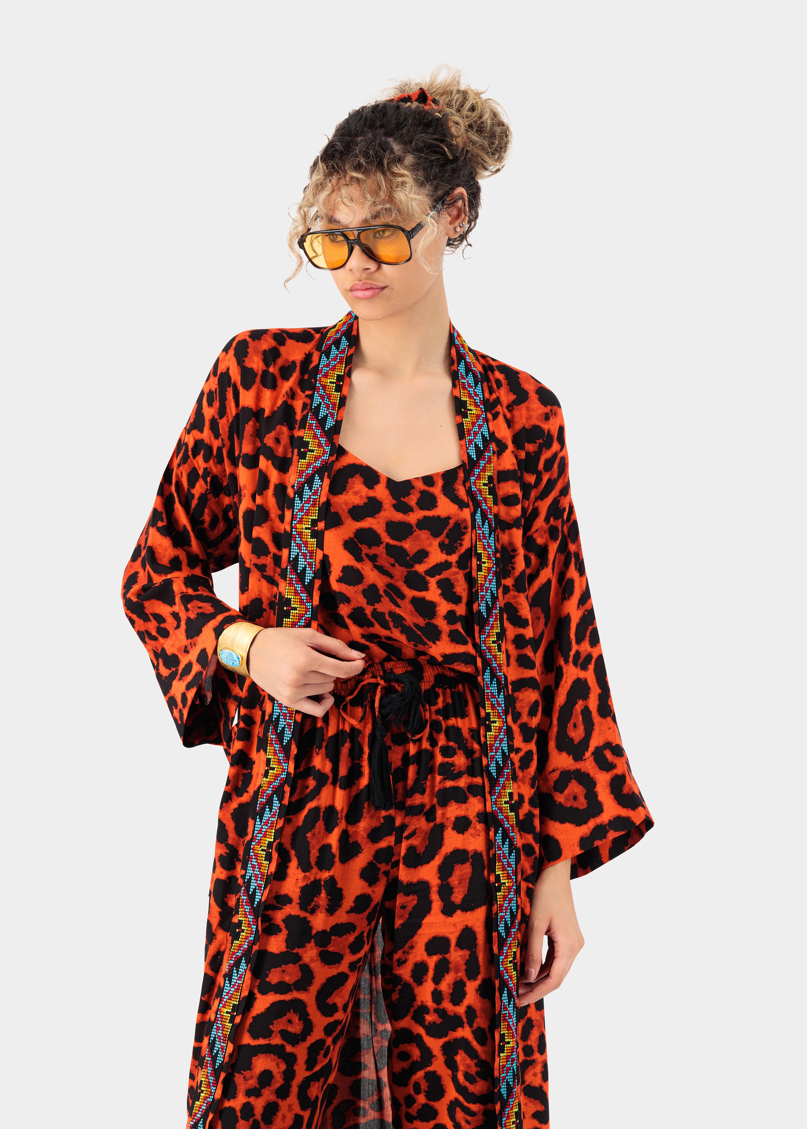 Ruby Roo Kimono  X Kaleidoscope