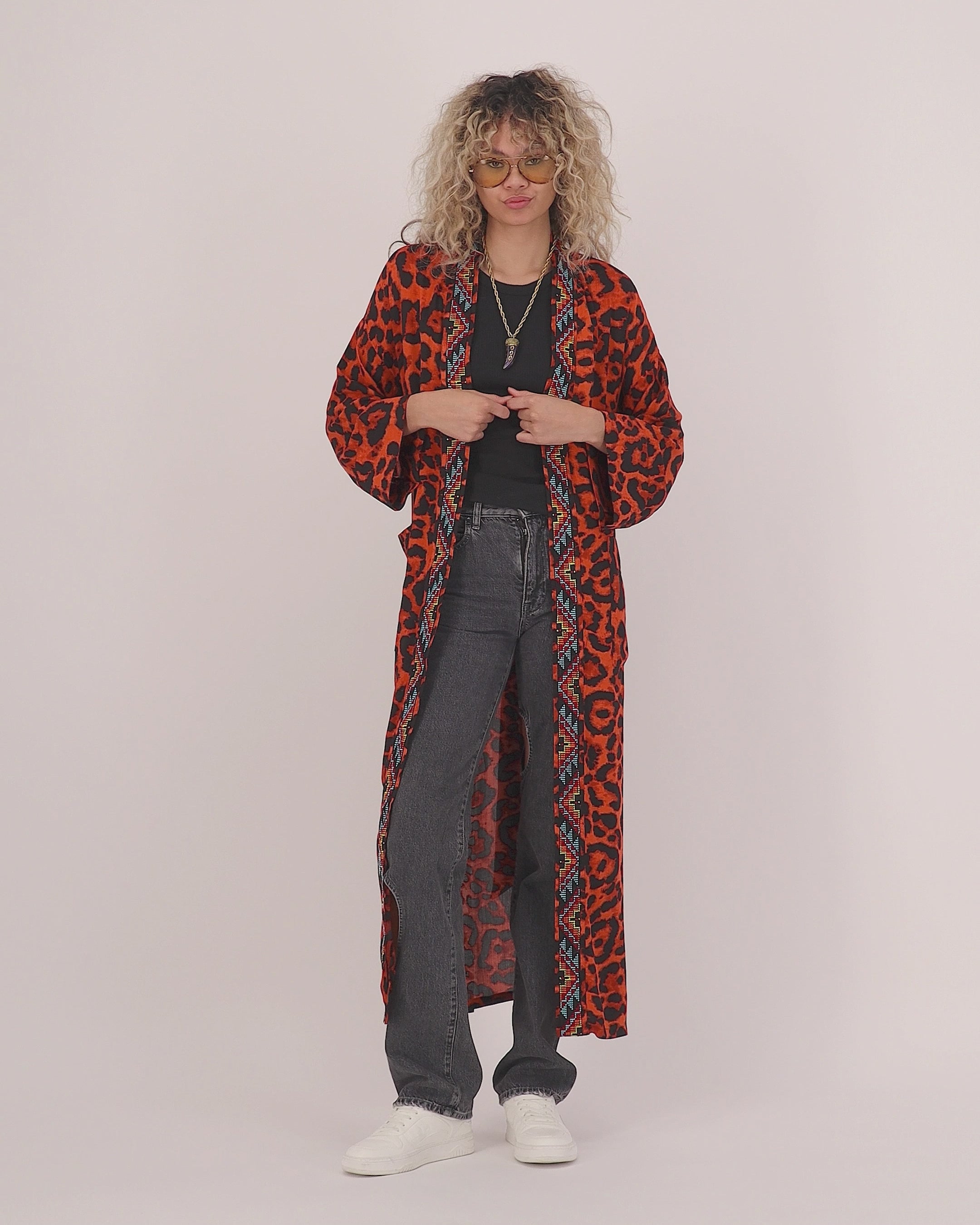 Ruby Roo Kimono  X Kaleidoscope